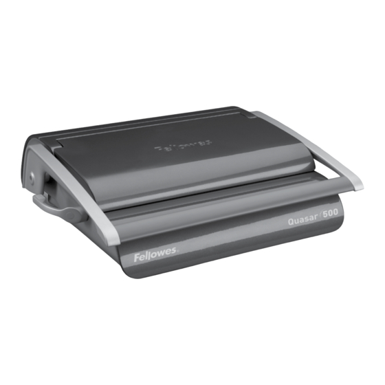Fellowes Quasar 500 Anleitungen