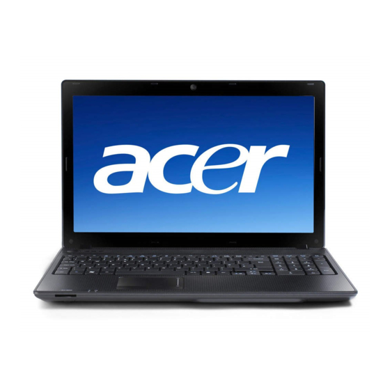 Acer Aspire Serie Kurzanleitung