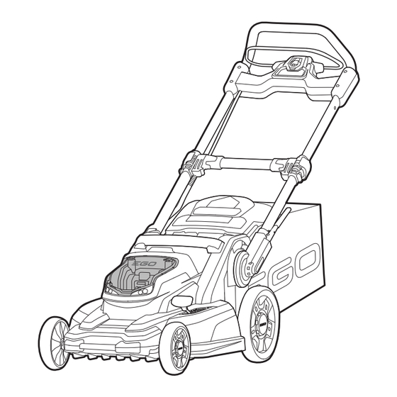 EGO Power Mower LM2000E Bedienungsanleitung