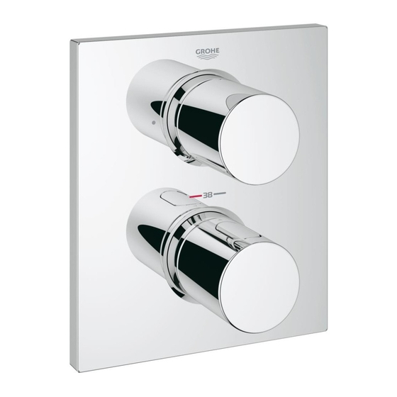 Grohe Grohtherm F 27 618 Montageanleitung