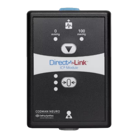 Codman DirectLink ICP Gebrauchsanleitung