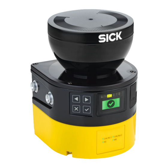 SICK microScan3 EtherNet/IP Betriebsanleitung