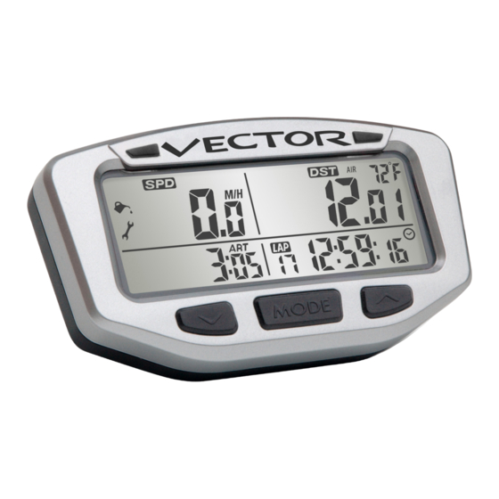 Trail Tech Vector Bedienungsanleitung