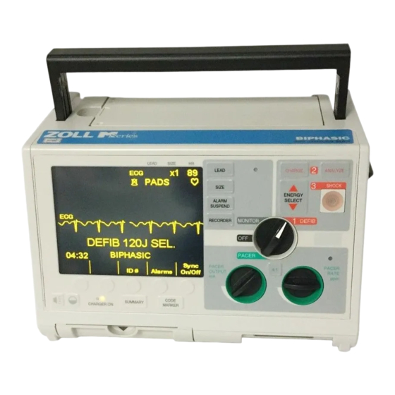 ZOLL M Series Defibrillator Benutzerhandbuch
