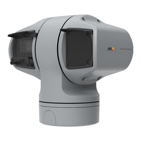 Axis Q6225-LE Benutzerhandbuch