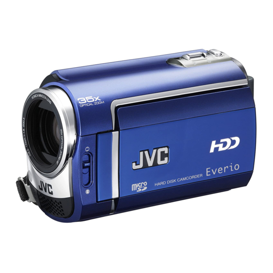 JVC GZ-MG333 Bedienungsanleitung