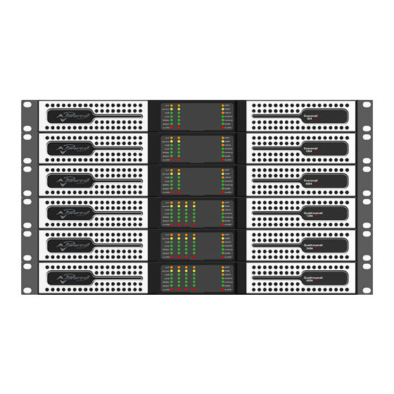 Powersoft audio Quattrocanali Series Kurzanleitung