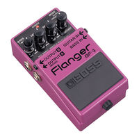 Boss BF-3 Flanger Bedienungsanleitung