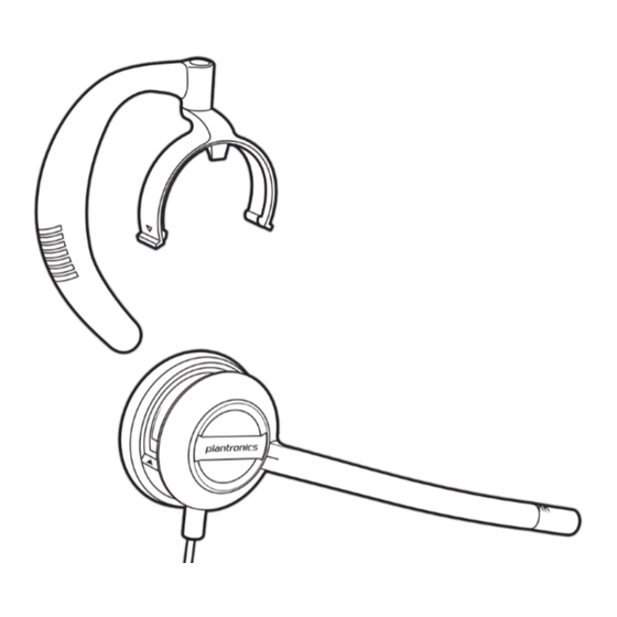 Plantronics EncorePro HW540 Kurzanleitung