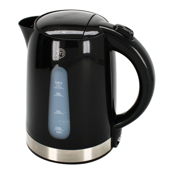 MasterChef PLASTIC KETTLE Bedienungsanleitung