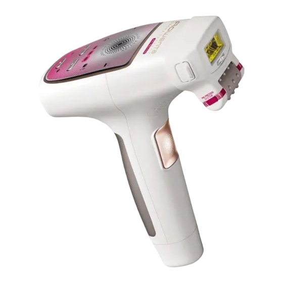ROWENTA DERMA PERFECT Pro Precision EP9870 Gebrauchsanweisung