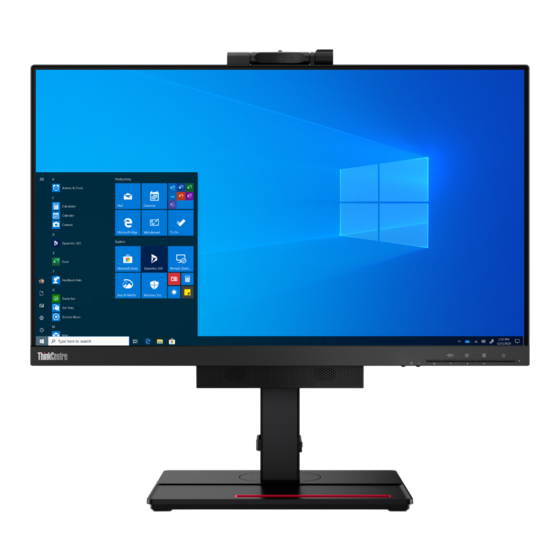 Lenovo ThinkCentre TIO22Gen4Touch Bedienungsanleitung