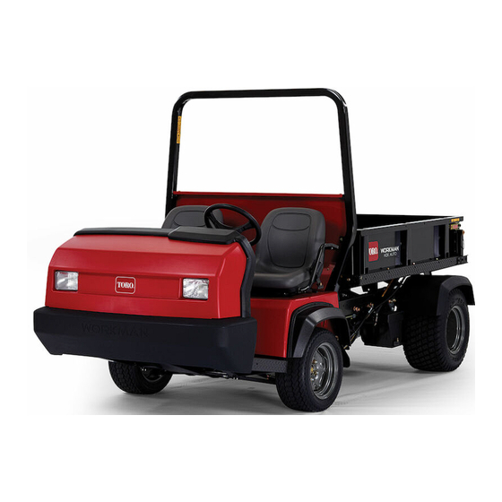 Toro Workman HDX-D 07385H Bedienungsanleitung