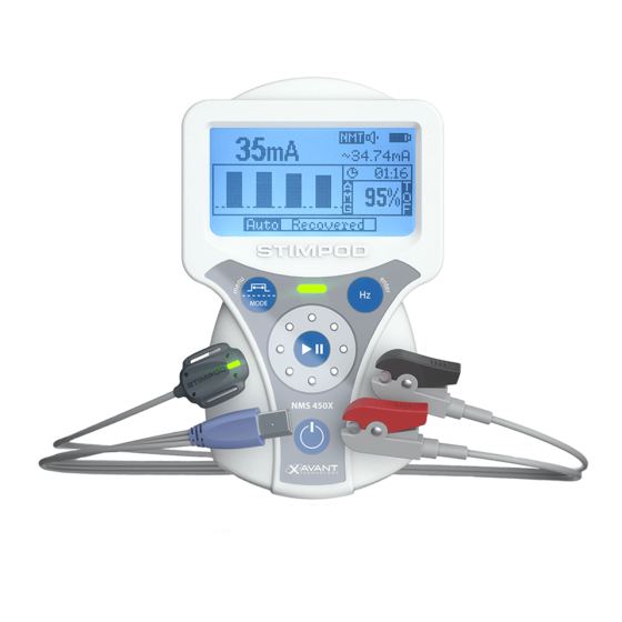 Xavant STIMPOD NMS 410 Bedienungsanleitung