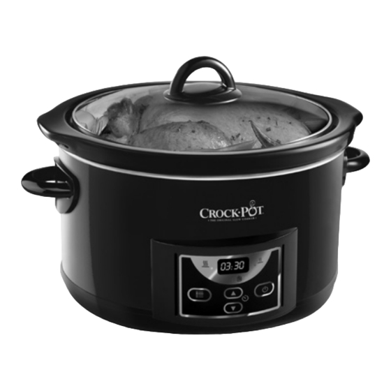 Crock-Pot SCCPRC507B Betriebsanleitung