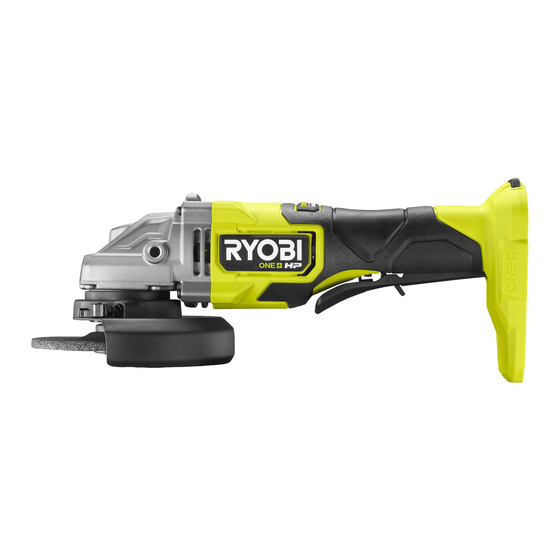 Ryobi ONE+ RAG18X Handbücher