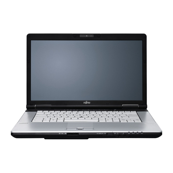 Fujitsu LIFEBOOKE781 Bedienungsanleitung