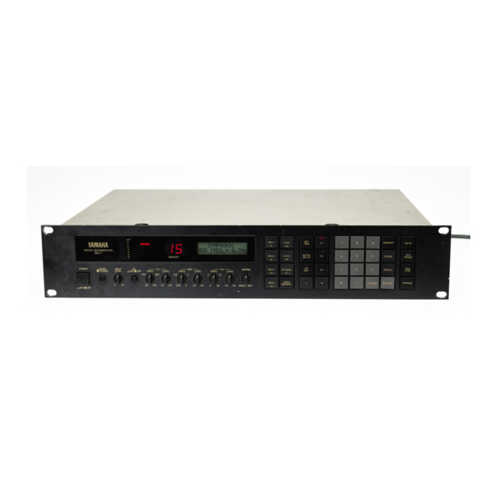 Yamaha REV7 Bedienungsanleitung