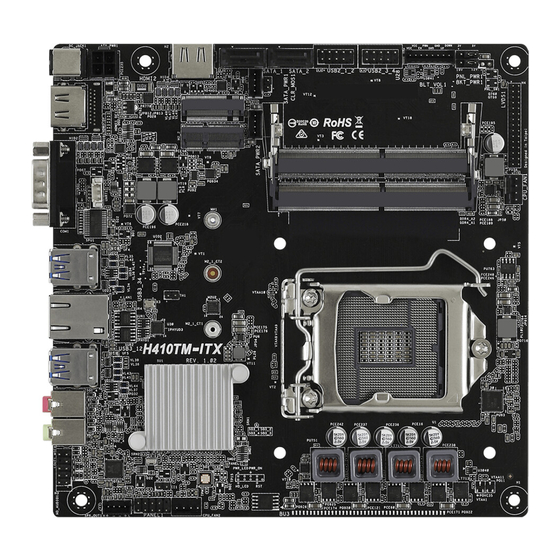 ASROCK H410TM-ITX Handbuch