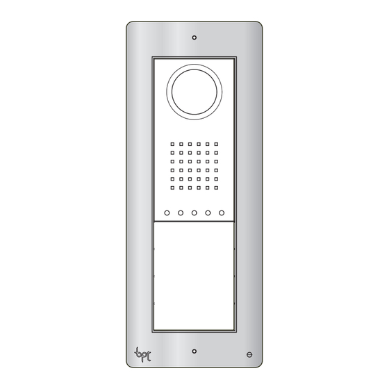 Bpt DVC/08 Programmierhandbuch