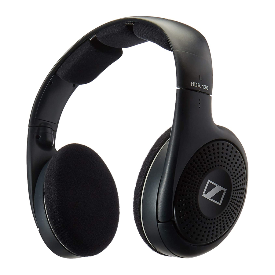 Sennheiser RS 120 Gebrauchsanleitung