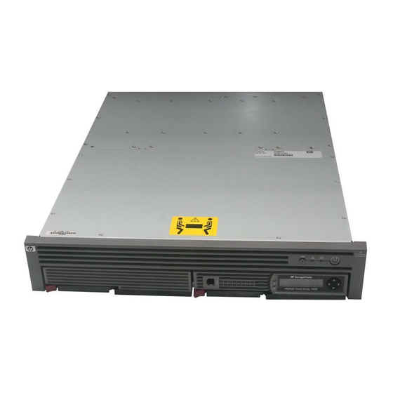 HP StorageWorks MSA 1500 CS Austauschanleitungen