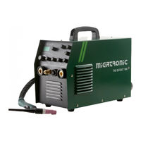 Migatronic TIG SCOUT 160 HP Kurzanleitung