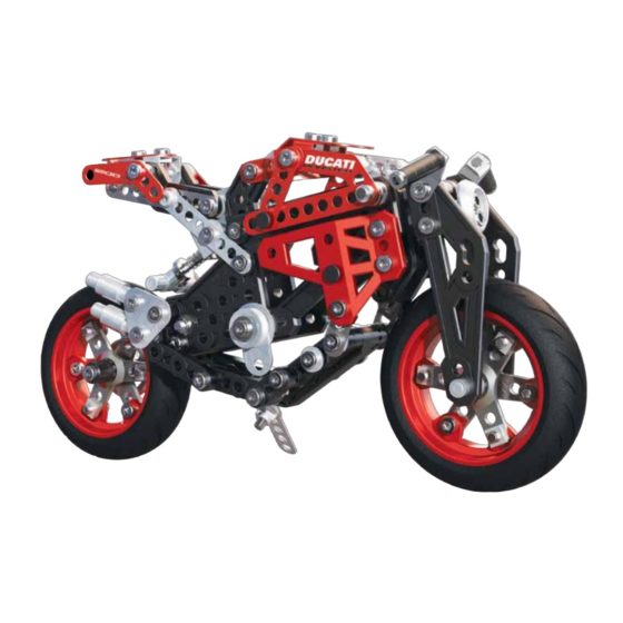 Meccano Ducati Monster 1200 S Bauanleitung