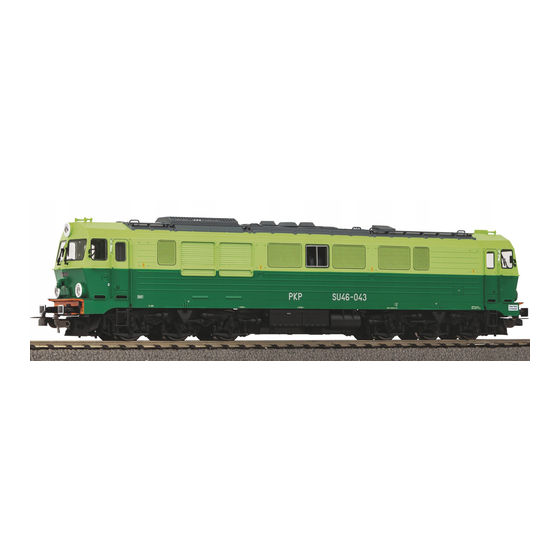 PIKO H0 SU46 PKP Bedienungsanleitung