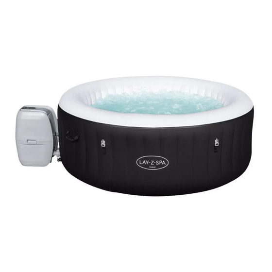 Bestway LAY-Z-SPA Bedienungsanleitung