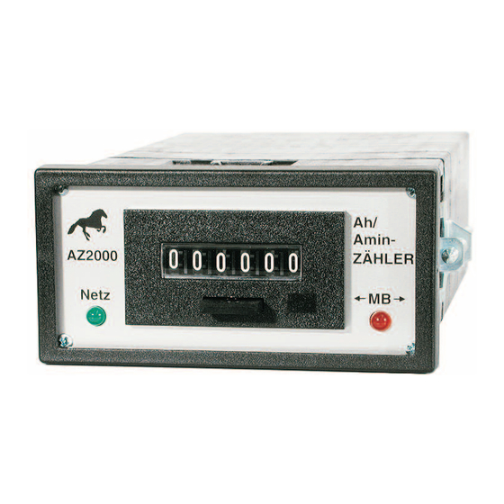 IMO AZ 2000 Bedienungsanleitung