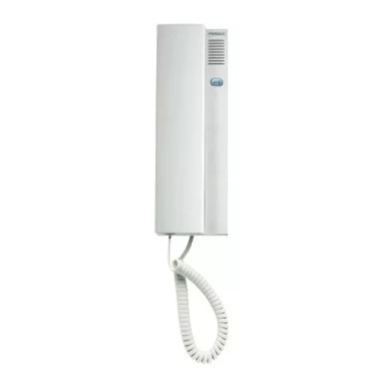Fermax TELEFONE CITYMAX BASIC DUOX Benutzerhandbuch