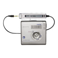 Sony MZ-NHF800 Bedienungsanleitung