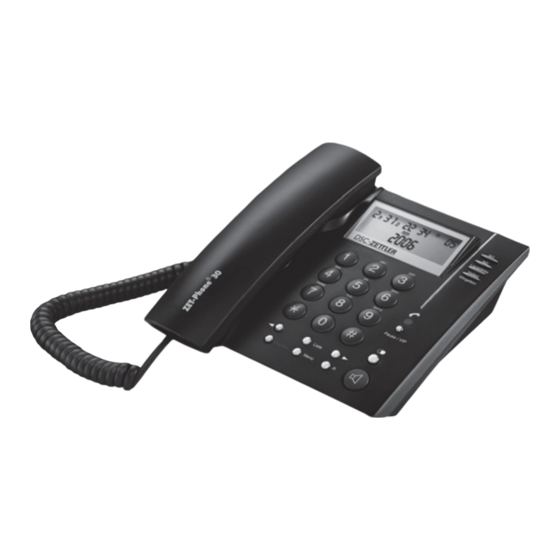 DSC-ZETTLER ZET-Phone 30 Bedienungsanleitung