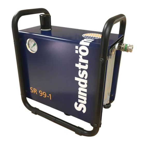 Sundstrom SR 99-1 Gebrauchsanleitung