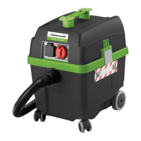 CleanCraft wetCAT 130-RS M-Class Betriebsanleitung