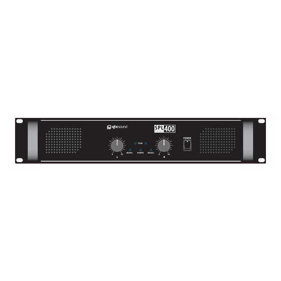 Qtx SPL400 Gebrauchsanleitung