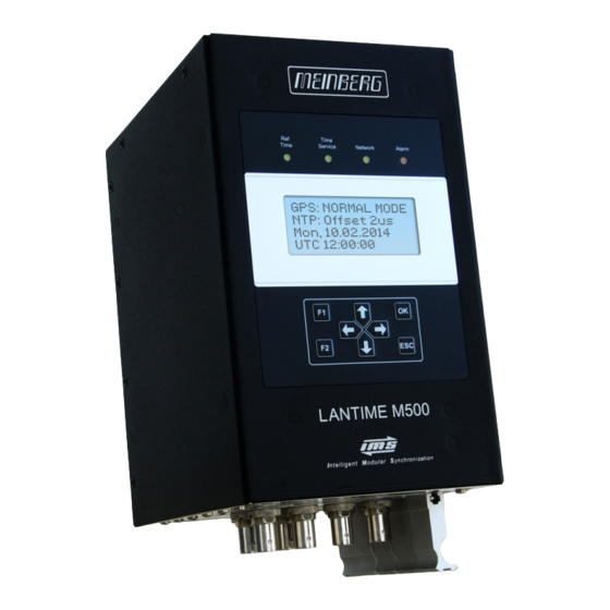 Meinberg IMS LANTIME M500 Handbuch