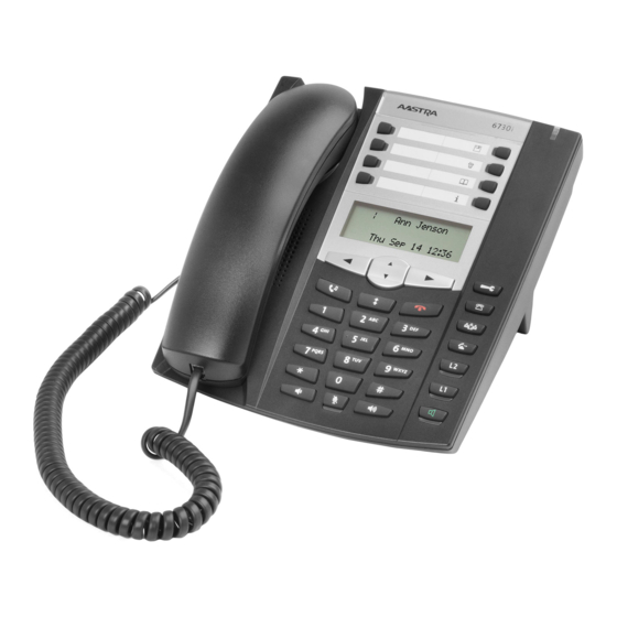 Aastra 6730i, 6731i, 6753i Bedienungsanleitung
