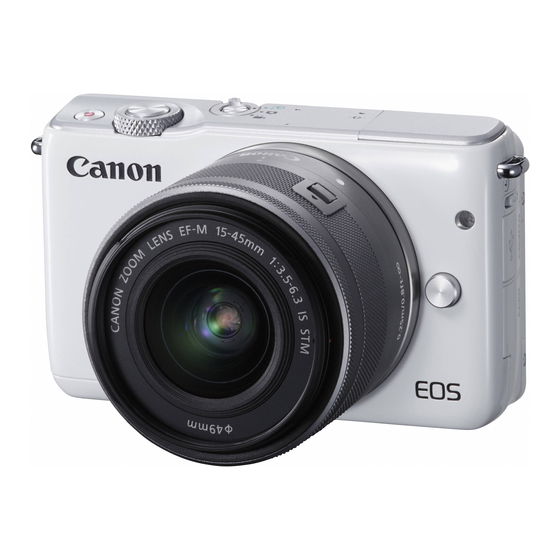 Canon EOS M10 Benutzerhandbuch