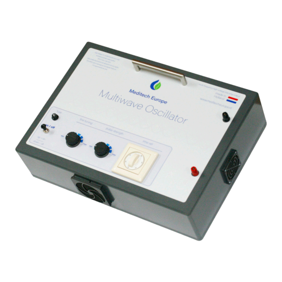 Meditech Multiwave Oscillator MWO Bedienungsanleitung