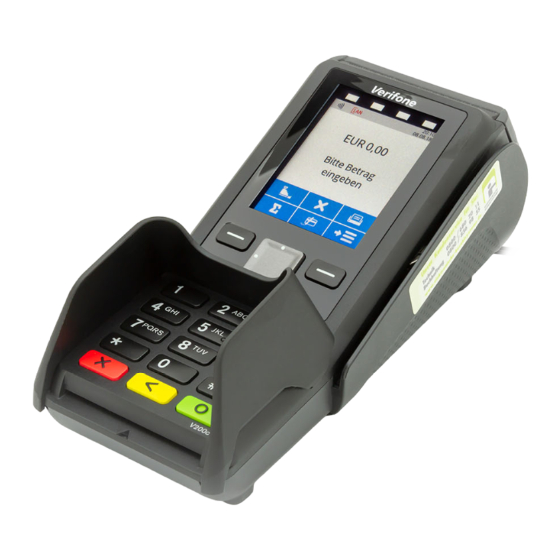 VeriFone V200c Schnelleinstieg