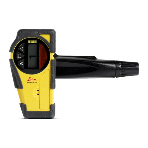 Leica Rod Eye Basic Gebrauchsanweisung