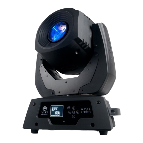 ADJ Vizi Beam Hybrid 2R Bedienungsanleitung
