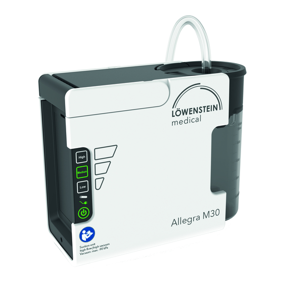 Lowenstein Medical Allegra M30 Gebrauchsanweisung