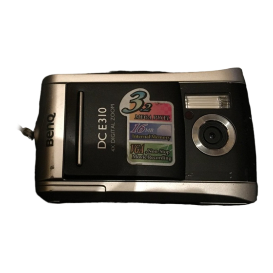 BenQ DC E310 Benutzerhandbuch