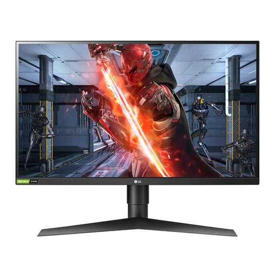 LG UltraGear 27GN750 Kurzanleitung