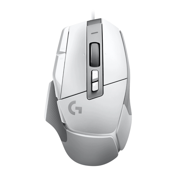 Logitech G502 X Einrichtungsanweisungen