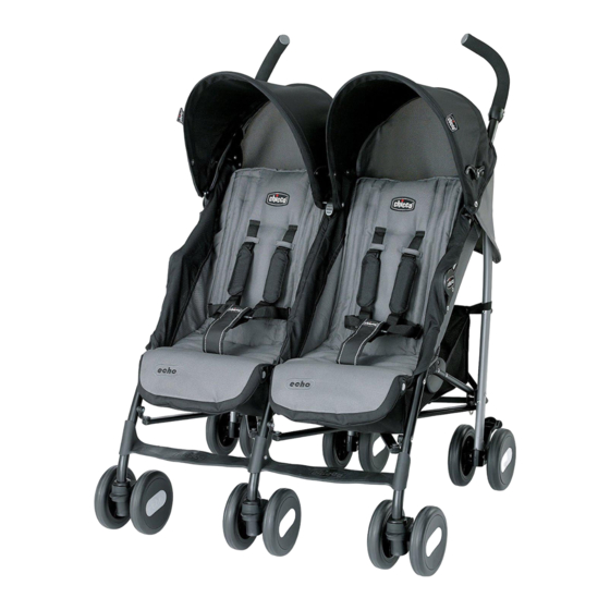 Chicco echo Twin Gebrauchsanleitung