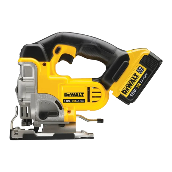 DeWalt DCS331 Bedienungsanleitung